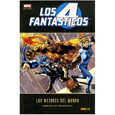 Panini Bande Dessinée Los 4 Fantasticos. Los Mejores Del Mundo (marvel Deluxe) Multicolour One Size unisex - Publicité Panini Bande Dessinée Los 4 Fantasticos. Los Mejores Del Mundo (marvel Deluxe) Multicolour One Size unisex - Publicité