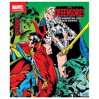 Panini Bande Dessinée Los Defensores 06. La Mano De Los Seis Dedos (marvel Limited Edition) Multicolour One Size unisex - Publicité Panini Bande Dessinée Los Defensores 06. La Mano De Los Seis Dedos (marvel Limited Edition) Multicolour One Size unisex - Publicité