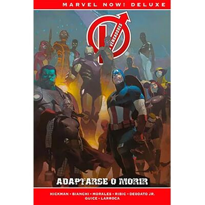 Panini Bande Dessinée Los Vengadores De Jonathan Hickman 5. Adaptarse O Morir (marvel Now! Deluxe) Multicolour One Size unisex - Publicité Panini Bande Dessinée Los Vengadores De Jonathan Hickman 5. Adaptarse O Morir (marvel Now! Deluxe) Multicolour One Size unisex - Publicité