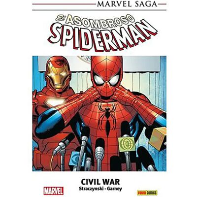 Panini Bande Dessinée Marvel Saga Tpb. El Asombroso Spiderman 11 Civil War Multicolour One Size unisex - Publicité Panini Bande Dessinée Marvel Saga Tpb. El Asombroso Spiderman 11 Civil War Multicolour One Size unisex - Publicité