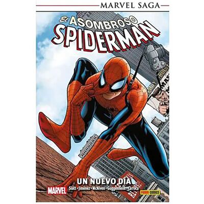 Panini Bande Dessinée Marvel Saga Tpb. El Asombroso Spiderman 14 Un Nuevo Dia Multicolour One Size unisex - Publicité Panini Bande Dessinée Marvel Saga Tpb. El Asombroso Spiderman 14 Un Nuevo Dia Multicolour One Size unisex - Publicité
