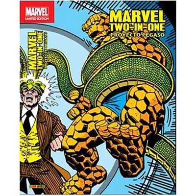 Panini Bande Dessinée Marvel Two-in-one 4. Proyecto Pegaso (marvel Limited Edition) Multicolour One Size unisex - Publicité Panini Bande Dessinée Marvel Two-in-one 4. Proyecto Pegaso (marvel Limited Edition) Multicolour One Size unisex - Publicité