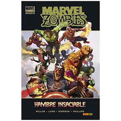 Panini Bande Dessinée Marvel Zombies: Hambre Insaciable (marvel Deluxe) Multicolour One Size unisex - Publicité Panini Bande Dessinée Marvel Zombies: Hambre Insaciable (marvel Deluxe) Multicolour One Size unisex - Publicité