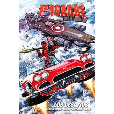 Panini Bande Dessinée Masacre De Gerry Duggan 03: Los Desafios (marvel Omnibus) Multicolour One Size unisex - Publicité Panini Bande Dessinée Masacre De Gerry Duggan 03: Los Desafios (marvel Omnibus) Multicolour One Size unisex - Publicité