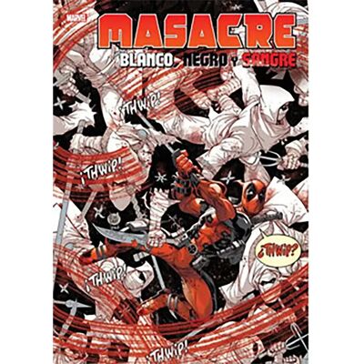 Panini Bande Dessinée Masacre: Blanco. Negro Y Sangre Multicolour One Size unisex - Publicité Panini Bande Dessinée Masacre: Blanco. Negro Y Sangre Multicolour One Size unisex - Publicité