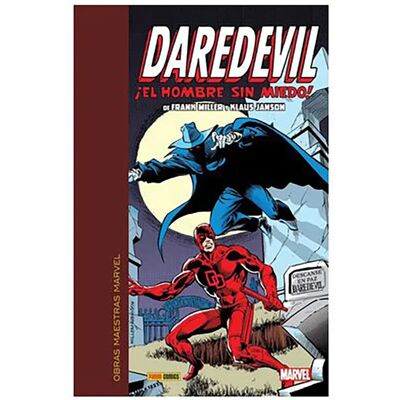 Panini Bande Dessinée Obras Maestras Marvel. Daredevil De Frank Miller Y Klaus Janson 1 De 4 Multicolour One Size unisex - Publicité Panini Bande Dessinée Obras Maestras Marvel. Daredevil De Frank Miller Y Klaus Janson 1 De 4 Multicolour One Size unisex - Publicité