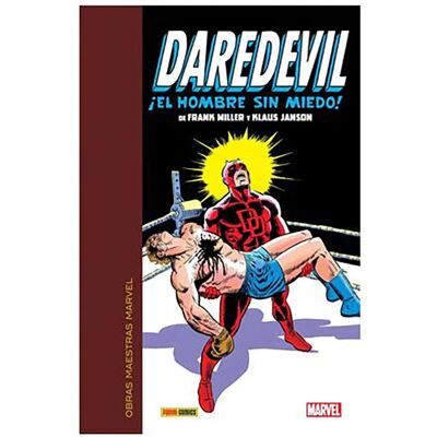 Panini Bande Dessinée Obras Maestras Marvel. Daredevil De Frank Miller Y Klaus Janson 2 De 4 Multicolour One Size unisex - Publicité Panini Bande Dessinée Obras Maestras Marvel. Daredevil De Frank Miller Y Klaus Janson 2 De 4 Multicolour One Size unisex - Publicité