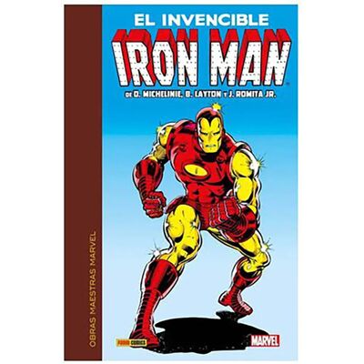 Panini Bande Dessinée Obras Maestras Marvel. El Invencible Iron Man De Michelinie. Romita Jr. Y Layton 1 De 3 Multicolour One Size unisex - Publicité Panini Bande Dessinée Obras Maestras Marvel. El Invencible Iron Man De Michelinie. Romita Jr. Y Layton 1 De 3 Multicolour One Size unisex - Publicité