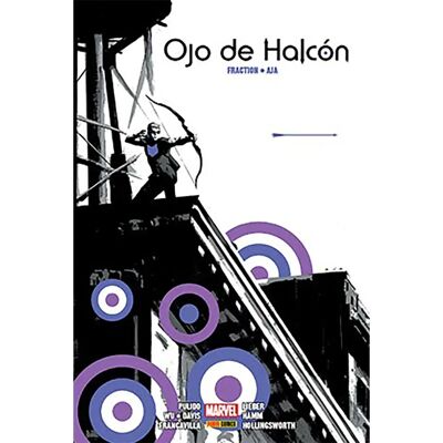 Panini Bande Dessinée Ojo De Halcon De Matt Fraction Y David Aja (nueva Edicion) Multicolour One Size unisex - Publicité Panini Bande Dessinée Ojo De Halcon De Matt Fraction Y David Aja (nueva Edicion) Multicolour One Size unisex - Publicité
