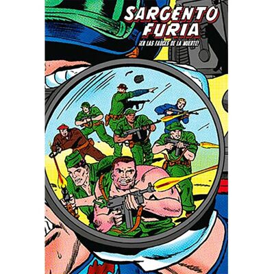 Panini Bande Dessinée Sargento Furia. ¡en Las Fauces De La Muerte! (marvel Limited Edition) Multicolour One Size unisex - Publicité Panini Bande Dessinée Sargento Furia. ¡en Las Fauces De La Muerte! (marvel Limited Edition) Multicolour One Size unisex - Publicité