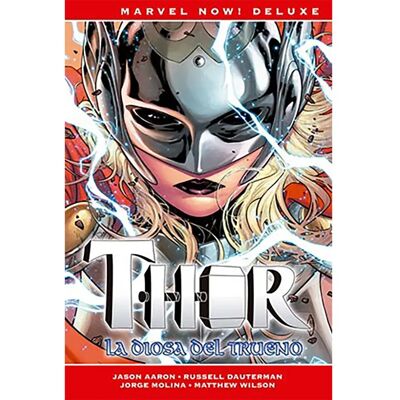 Panini Bande Dessinée Thor De Jason Aaron 3. La Diosa Del Trueno (marvel Now! Deluxe) Reimpresion Multicolour One Size unisex - Publicité Panini Bande Dessinée Thor De Jason Aaron 3. La Diosa Del Trueno (marvel Now! Deluxe) Reimpresion Multicolour One Size unisex - Publicité