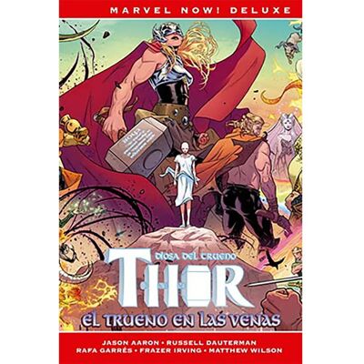 Panini Bande Dessinée Thor De Jason Aaron 4. El Trueno En Las Venas (marvel Now! Deluxe) Multicolour One Size unisex - Publicité Panini Bande Dessinée Thor De Jason Aaron 4. El Trueno En Las Venas (marvel Now! Deluxe) Multicolour One Size unisex - Publicité