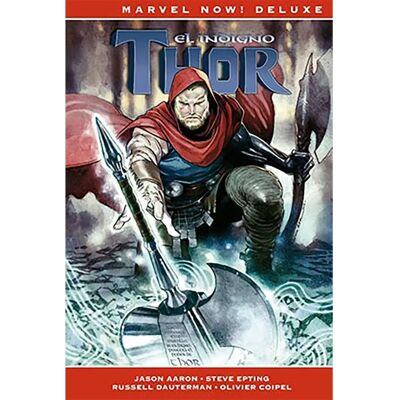 Panini Bande Dessinée Thor De Jason Aaron 5. El Indigno Thor (marvel Now! Deluxe) Multicolour One Size unisex - Publicité Panini Bande Dessinée Thor De Jason Aaron 5. El Indigno Thor (marvel Now! Deluxe) Multicolour One Size unisex - Publicité