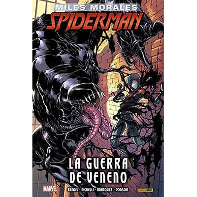 Panini Bande Dessinée Ultimate Integral. Miles Morales Spiderman 03. La Guerra De Veneno Multicolour One Size unisex - Publicité Panini Bande Dessinée Ultimate Integral. Miles Morales Spiderman 03. La Guerra De Veneno Multicolour One Size unisex - Publicité