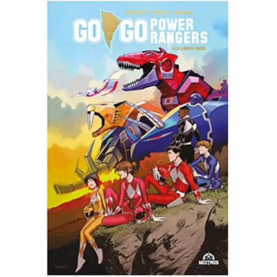 Moztros Producciones Bande Dessinée Go Go Power Rangers 02 Multicolour One Size unisex - Publicité Moztros Producciones Bande Dessinée Go Go Power Rangers 02 Multicolour One Size unisex - Publicité
