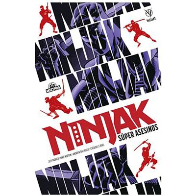 Moztros Producciones Bande Dessinée Ninjak Super Asesinos Multicolour One Size unisex - Publicité Moztros Producciones Bande Dessinée Ninjak Super Asesinos Multicolour One Size unisex - Publicité