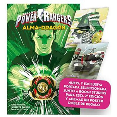 Moztros Producciones Bande Dessinée Power Rangers Alma De Dragon (2ª Edición) Multicolour One Size unisex - Publicité Moztros Producciones Bande Dessinée Power Rangers Alma De Dragon (2ª Edición) Multicolour One Size unisex - Publicité