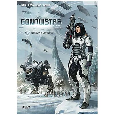 Yermo Ediciones Y Publicaciones Bande Dessinée Conquistas 01: Islandia/deluvenn (3ª Edición) Multicolour One Size unisex - Publicité Yermo Ediciones Y Publicaciones Bande Dessinée Conquistas 01: Islandia/deluvenn (3ª Edición) Multicolour One Size unisex - Publicité