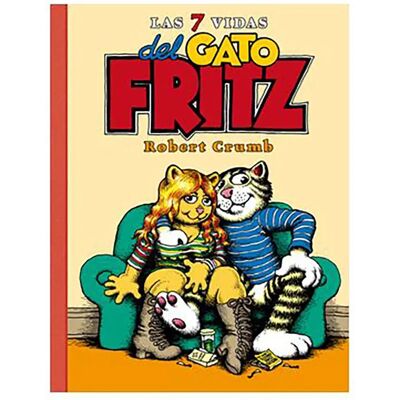 Ediciones La Cupula Livre Las 7 Vidas Del Gato Fritz Rustica Multicolour One Size unisex - Publicité Ediciones La Cupula Livre Las 7 Vidas Del Gato Fritz Rustica Multicolour One Size unisex - Publicité