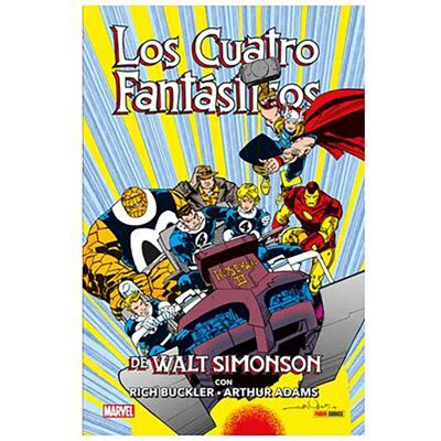 Panini Bande Dessinée Los 4 Fantásticos De Walt Simonson Multicolour One Size unisex - Publicité Panini Bande Dessinée Los 4 Fantásticos De Walt Simonson Multicolour One Size unisex - Publicité