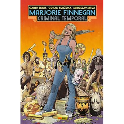Panini Bande Dessinée Marjorie Finnegan. Criminal Temporal Spanish Multicolor One Size unisex - Publicité Panini Bande Dessinée Marjorie Finnegan. Criminal Temporal Spanish Multicolor One Size unisex - Publicité