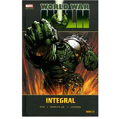 Panini Bande Dessinée World War Hulk Integral (marvel Deluxe) Spanish Multicolor One Size unisex - Publicité Panini Bande Dessinée World War Hulk Integral (marvel Deluxe) Spanish Multicolor One Size unisex - Publicité