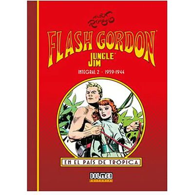 Tebeos Dolmen Editorial Bande Dessinée Flash Gordon & Jim De La Jungla Integral 2 De 2 Spanish Multicolor One Size unisex - Publicité Tebeos Dolmen Editorial Bande Dessinée Flash Gordon & Jim De La Jungla Integral 2 De 2 Spanish Multicolor One Size unisex - Publicité