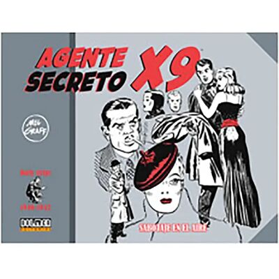 Tebeos Dolmen Editorial Bande Dessinée Agente Secreto X-9. (1940-1942) Espagnol Multicolor One Size unisex - Publicité Tebeos Dolmen Editorial Bande Dessinée Agente Secreto X-9. (1940-1942) Espagnol Multicolor One Size unisex - Publicité