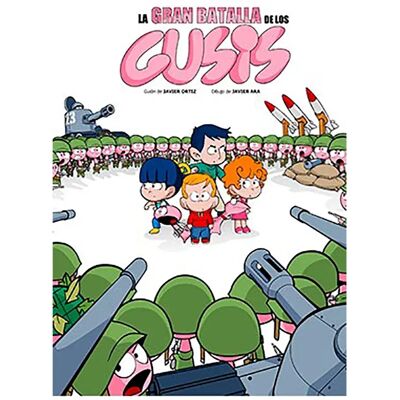 Dirac Dist Bande Dessinée La Gran Batalla De Los Gusis Espagnol Multicolor One Size unisex - Publicité Dirac Dist Bande Dessinée La Gran Batalla De Los Gusis Espagnol Multicolor One Size unisex - Publicité