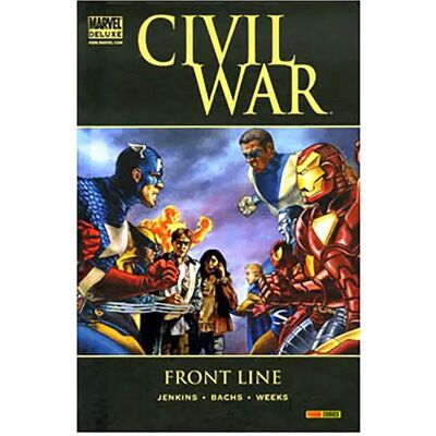 Panini Bande Dessinée Marvel Deluxe Civil War: Front Line Espagnol Multicolor One Size unisex - Publicité Panini Bande Dessinée Marvel Deluxe Civil War: Front Line Espagnol Multicolor One Size unisex - Publicité