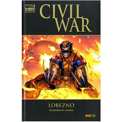 Panini Bande Dessinée Marvel Deluxe Civil War: Lobezno Espagnol Multicolor One Size unisex - Publicité Panini Bande Dessinée Marvel Deluxe Civil War: Lobezno Espagnol Multicolor One Size unisex - Publicité