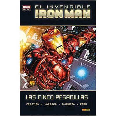 Panini Bande Dessinée Marvel Deluxe El Invencible Iron Man: Las Cinco Pesadillas Espagnol Multicolor One Size unisex - Publicité Panini Bande Dessinée Marvel Deluxe El Invencible Iron Man: Las Cinco Pesadillas Espagnol Multicolor One Size unisex - Publicité