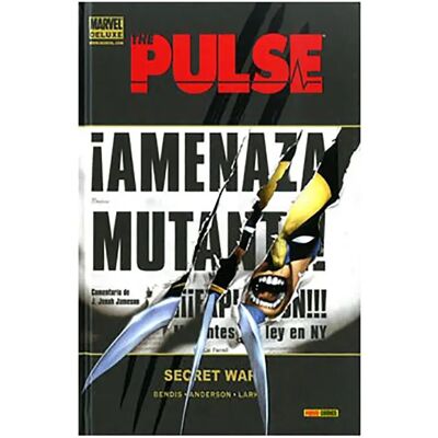 Panini Bande Dessinée Marvel Deluxe The Pulse 02: Secret War Espagnol Multicolor One Size unisex - Publicité Panini Bande Dessinée Marvel Deluxe The Pulse 02: Secret War Espagnol Multicolor One Size unisex - Publicité