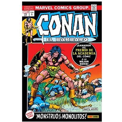 Panini Bande Dessinée Conan El Bárbaro 01: La Etapa Marvel Original ¡llega Conan El Barbaro! Multicolor One Size unisex - Publicité Panini Bande Dessinée Conan El Bárbaro 01: La Etapa Marvel Original ¡llega Conan El Barbaro! Multicolor One Size unisex - Publicité
