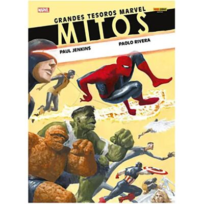 Panini Bande Dessinée Grandes Tesoros Marvel. Mitos Multicolor One Size unisex - Publicité Panini Bande Dessinée Grandes Tesoros Marvel. Mitos Multicolor One Size unisex - Publicité