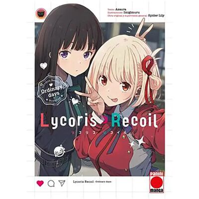 Panini Bande Dessinée Lycoris Recoil: Ordinary Days Multicolor One Size unisex - Publicité Panini Bande Dessinée Lycoris Recoil: Ordinary Days Multicolor One Size unisex - Publicité