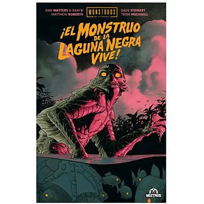 Moztros Producciones Bande Dessinée ¡el Monstruo De La Laguna Negra Vive! Multicolor One Size unisex - Publicité Moztros Producciones Bande Dessinée ¡el Monstruo De La Laguna Negra Vive! Multicolor One Size unisex - Publicité