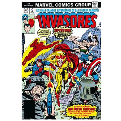Panini Bande Dessinée Los Invasores 2 De 5 Marvel Limited Edition Multicolor One Size unisex - Publicité Panini Bande Dessinée Los Invasores 2 De 5 Marvel Limited Edition Multicolor One Size unisex - Publicité