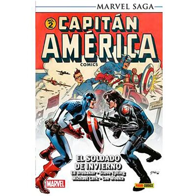Panini Saga Tpbcaptain America 02 Le Soldat De L´hiver Comics Marvel Multicolor One Size unisex - Publicité Panini Saga Tpbcaptain America 02 Le Soldat De L´hiver Comics Marvel Multicolor One Size unisex - Publicité