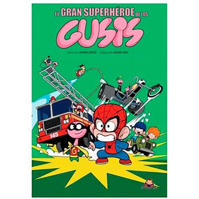 Dirac Dist Bande Dessinée El Gran Superheroe De Los Gusis Multicolor One Size unisex - Publicité Dirac Dist Bande Dessinée El Gran Superheroe De Los Gusis Multicolor One Size unisex - Publicité