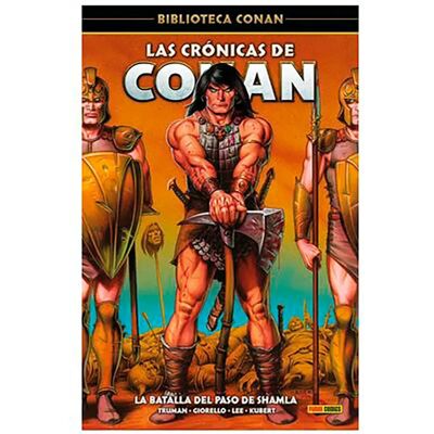 Panini Bande Dessinée Biblioteca Conan : Las Cronicas De Conan 04 Multicolor One Size unisex - Publicité Panini Bande Dessinée Biblioteca Conan : Las Cronicas De Conan 04 Multicolor One Size unisex - Publicité