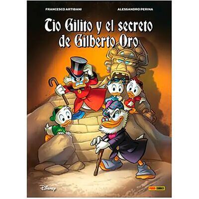 Panini Bande Dessinée Biblioteca Disney Tio Gilito Y El Secreto De Gilberto Oro Multicolor One Size unisex - Publicité Panini Bande Dessinée Biblioteca Disney Tio Gilito Y El Secreto De Gilberto Oro Multicolor One Size unisex - Publicité