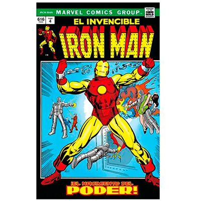 Panini Bande Dessinée Iron Man 04 El Nacimiento Del Poder Multicolor One Size unisex - Publicité Panini Bande Dessinée Iron Man 04 El Nacimiento Del Poder Multicolor One Size unisex - Publicité