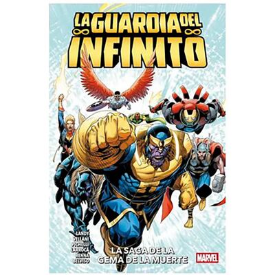 Panini Bande Dessinée La Guardia Del Infinito: La Saga De La Gema De La Muerte Multicolor One Size unisex - Publicité Panini Bande Dessinée La Guardia Del Infinito: La Saga De La Gema De La Muerte Multicolor One Size unisex - Publicité