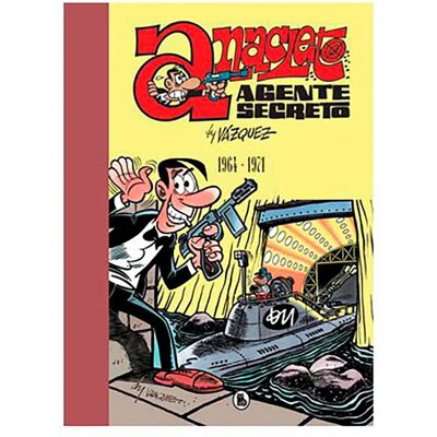 Penguin Random House Grupo Editorial Bande Dessinée Anacleto Agente Secreto 1964-1971 Multicolor One Size unisex - Publicité Penguin Random House Grupo Editorial Bande Dessinée Anacleto Agente Secreto 1964-1971 Multicolor One Size unisex - Publicité