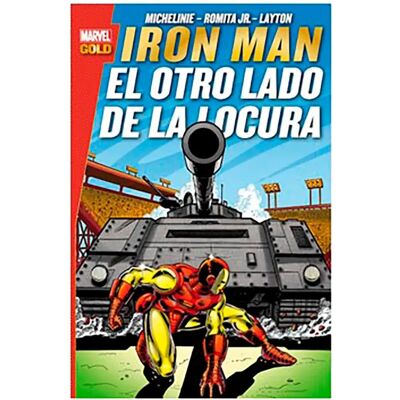 Panini Bande Dessinée Iron Man El Otro Lado De La Locura Multicolor One Size unisex - Publicité Panini Bande Dessinée Iron Man El Otro Lado De La Locura Multicolor One Size unisex - Publicité