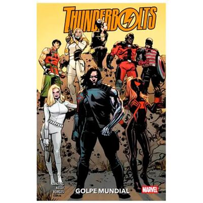 Panini Bande Dessinée Thunderbolts Golpe Mundial Multicolor One Size unisex - Publicité Panini Bande Dessinée Thunderbolts Golpe Mundial Multicolor One Size unisex - Publicité