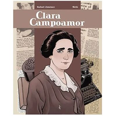 Cascaborra Bande Dessinée Clara Campoamor Multicolor One Size unisex - Publicité Cascaborra Bande Dessinée Clara Campoamor Multicolor One Size unisex - Publicité