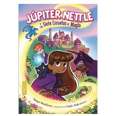 Dirac Dist Bande Dessinée Jupiter Nettle Y Las Siete Escuelas De Magia Multicolor One Size unisex - Publicité Dirac Dist Bande Dessinée Jupiter Nettle Y Las Siete Escuelas De Magia Multicolor One Size unisex - Publicité