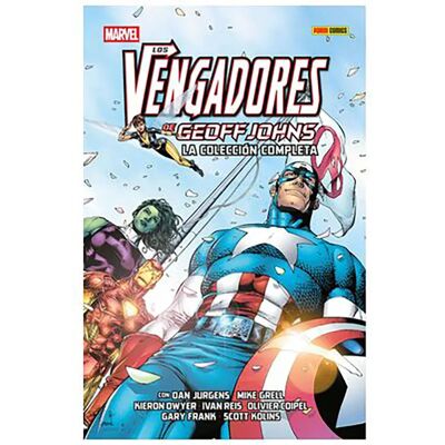 Panini Bande Dessinée Los Vengadores De Geoff Johns: La Colección Completa Multicolor One Size unisex - Publicité Panini Bande Dessinée Los Vengadores De Geoff Johns: La Colección Completa Multicolor One Size unisex - Publicité